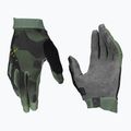 Pánske cyklistické rukavice Leatt MTB 1.0 GripR spinach