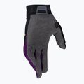 Dámske cyklistické rukavice Leatt MTB 1.0 GripR fialové 3