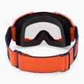 Cyklistické okuliare Leatt Vizion 2.5 orange/clear 3