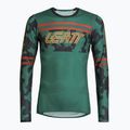 Leatt MTB Gravity 4.0 pánske cyklistické tričko s dlhým rukávom teal