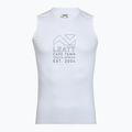 Pánsky cyklistický dres Leatt Sleeveless Base white