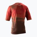 Pánsky cyklistický dres Leatt MTB Gravity 4.0 dusty red 2