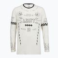 Pánsky cyklistický dres longsleeve Leatt MTB Gravity 3.0 cream white
