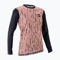 Dámsky cyklistický dres longsleeve Leatt MTB Trail 3.0 trails pink