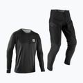 Detský cyklistický komplet Leatt Ride Kit MTB 1.0 ghost black