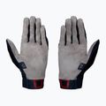 Leatt MTB 2.0 X-Flow pánske cyklistické rukavice námornícka modrá 6021080280 2