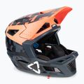 Cyklistická prilba Leatt MTB 4.0 Gravity V22 oranžová/čierna 1022070512