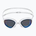 Plavecké okuliare BuddySwim OzeanX Mirror white/blue 2