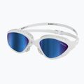 Plavecké okuliare BuddySwim OzeanX Mirror white/blue