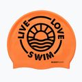 Plavecká čiapka BuddySwim LLS2 Silicone orange