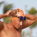 Plavecká čiapka BuddySwim LLS2 Silicone orange 2