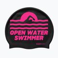 Plavecká čiapka BuddySwim OWS Silicone black / pink