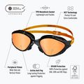 Plavecké okuliare BuddySwim Ozean black/orange/orange 2