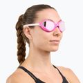 Plavecké okuliare BuddySwim OzeanX Mirror pink/white/iridium 3
