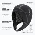 Neoprénová čiapka BuddySwim Ultra Warmth 3.5 mm black 3