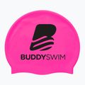 Plavecká čiapka BuddySwim BLogo Silicone pink