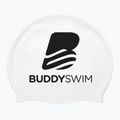 Plavecká čiapka BuddySwim BLogo Silicone white