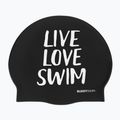 Plavecká čiapka BuddySwim LLS Silicone black