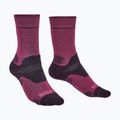 Dámske ponožky Bridgedale Heavyweight Performance Boot Original berry/plum