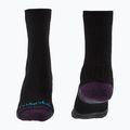 Dámske ponožky Bridgedale Lightweight Merino Performance Boot Original black/purple 2
