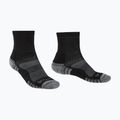 Pánske ponožky Bridgedale Lightweight Merino Performance 3/4 Crew Original black/silver