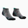 Dámske trekingové ponožky Bridgedale Hike Ultralight Merino Performance Low mid grey/surf