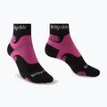 Dámske trekingové ponožky Bridgedale Hike Midweight Performance Ankle black/pink