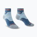Dámske trekingové ponožky Bridgedale Hike Midweight Performance Ankle blue