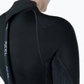 Dámsky plavecký neoprén Xcel Axis Back Zip Spring 2 mm black/palm/monstera print 5