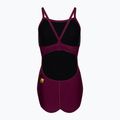FINIS Skinback Solid cabernet dámske jednodielne plavky 2