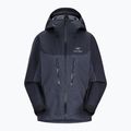 Dámska bunda do dažďa Arcteryx Alpha black sappire 9
