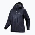 Dámska bunda do dažďa Arcteryx Alpha black sappire 13