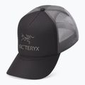 Šiltovka Arcteryx Bird Word Trucker Curved black/graphite