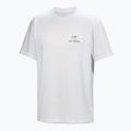 Pánske tričko Arcteryx Kragg Sl Cotton Bird Word white light/black 6