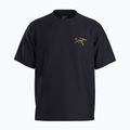 Pánske tričko Arcteryx Kragg Cotton Logo 24k black