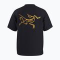 Pánske tričko Arcteryx Kragg Cotton Logo 24k black 2