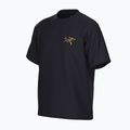 Pánske tričko Arcteryx Kragg Cotton Logo 24k black 3