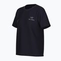Dámske tričko Arc'teryx Kragg Sl Cotton Emblem Crew black 3