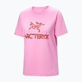 Dámske tričko Arcteryx Kragg SL Cotton Heatmap Crew pineberry 5