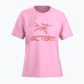 Dámske tričko Arcteryx Kragg SL Cotton Heatmap Crew pineberry