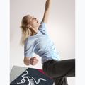 Dámske tričko Arc'teryx Kragg Sl Cotton Emblem Crew mallow alpine blue 5