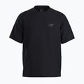 Pánske tričko Arcteryx Kragg Cotton Emblem Crew SS black 7