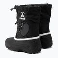 Chlapčenské trekové topánky Kamik Southpole4 black/white 3
