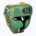 Boxerská prilba Rival RHG100 Professional Headgear green/gold