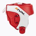 Boxerská prilba Rival Amateur Competition  Headgear červená/biela 2