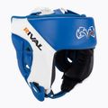 Boxerská prilba Rival Amateur Competition  Headgear modrá/biela
