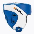 Boxerská prilba Rival Amateur Competition  Headgear modrá/biela 2
