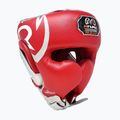 Boxerská prilba Rival RHG100 Professional Headgear red/silver 2