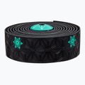 SUPACAZ Super Sticky Kush Galaxy celeste print/celeste plugs handlebar wrap