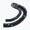 SUPACAZ Super Sticky Kush Galaxy celeste print/celeste plugs handlebar wrap 2